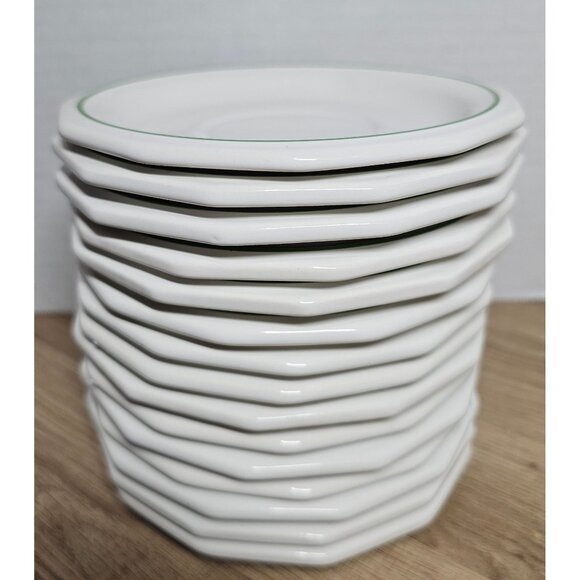 Pfaltzgraff Christmas Heritage Dishes Saucers 15 piece set - Picture 1 of 5